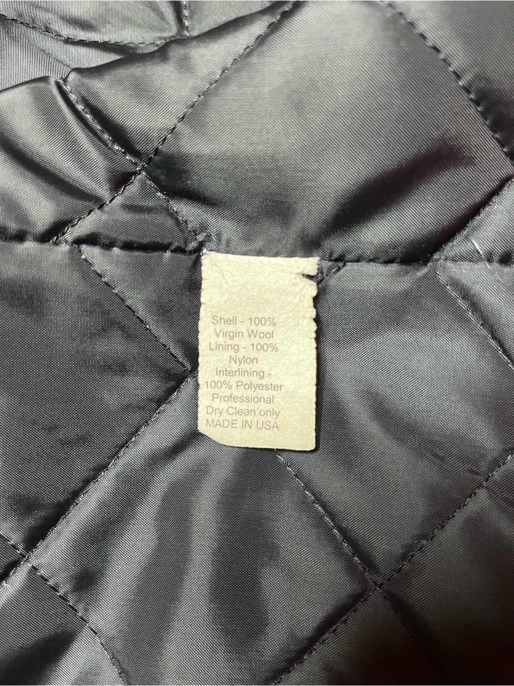 Classic navy blue Peacoat Jacket - unisex - Picture 6 of 10